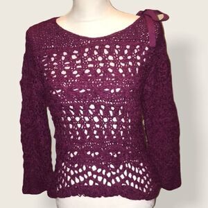 Magenta Acorn Sweater w/ matching Tank Top!